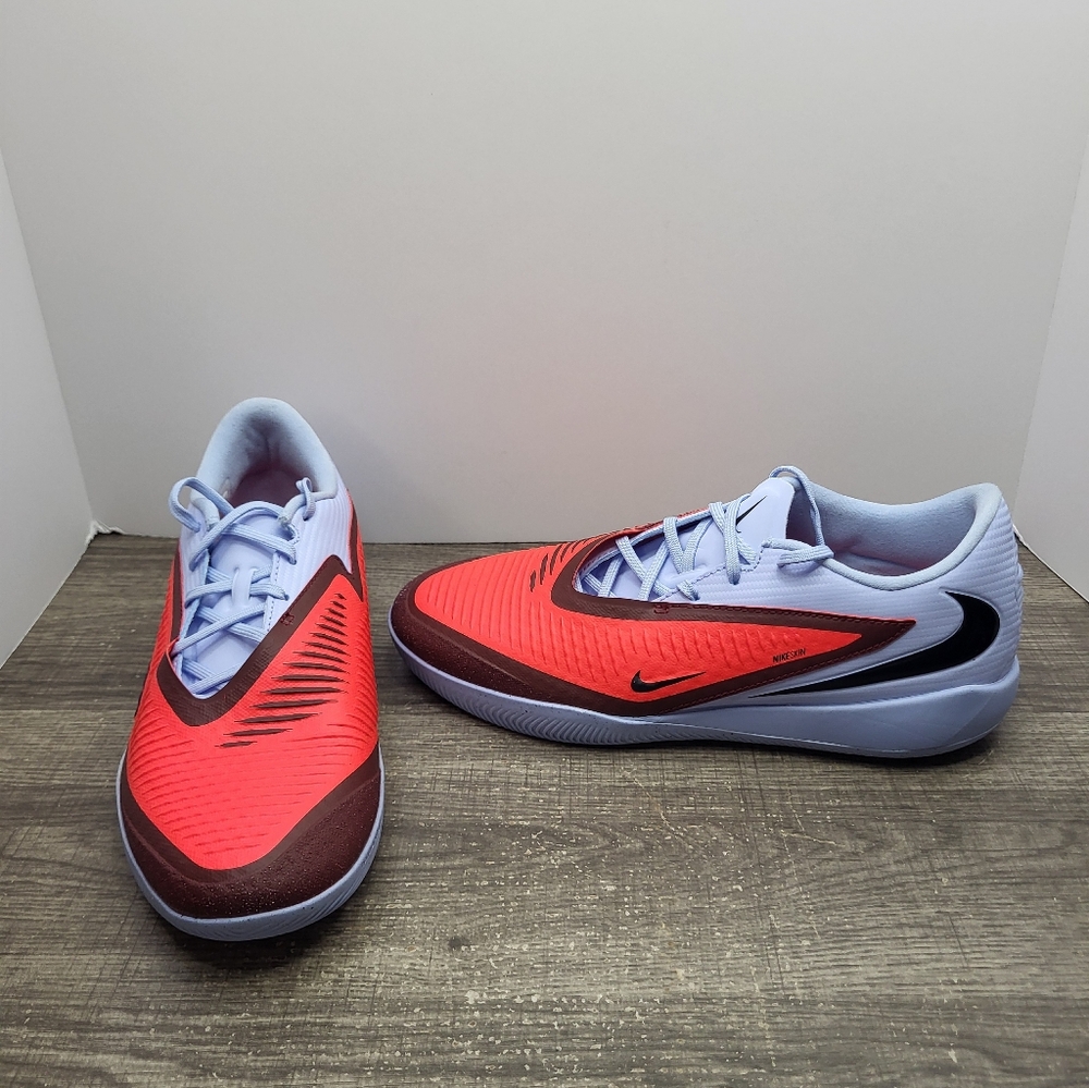 Nike Phantom 6 Low Academy Men's Indoor Soccer Shoes Royal Tint HQ2319-400 Sz 8
